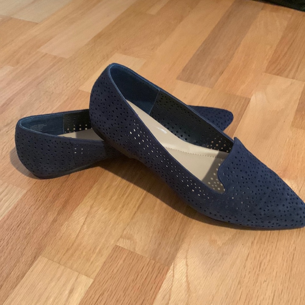 Alfani Blue Suede Shoes